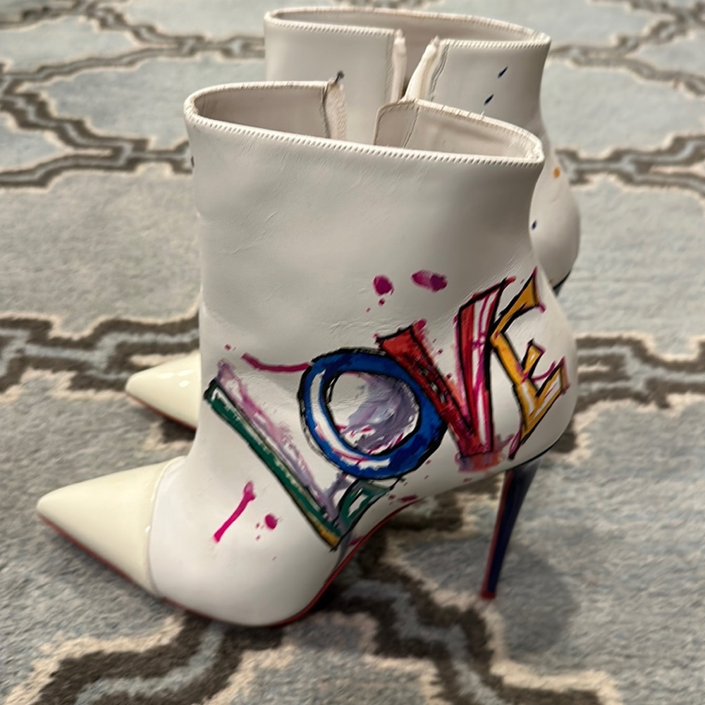Christian Louboutin Love booties